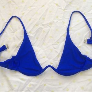 Blue Underwire Zaful Bikini